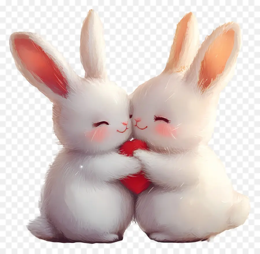 Amour Mignon，Lapins PNG