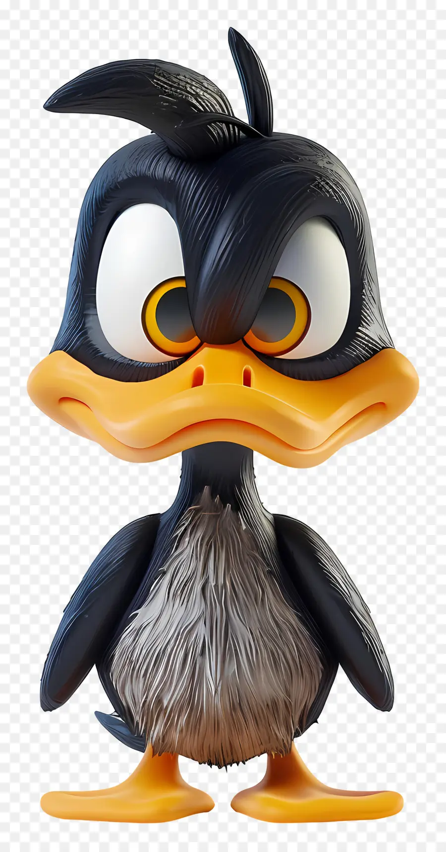 Daffy Canard，Canard En Colère PNG