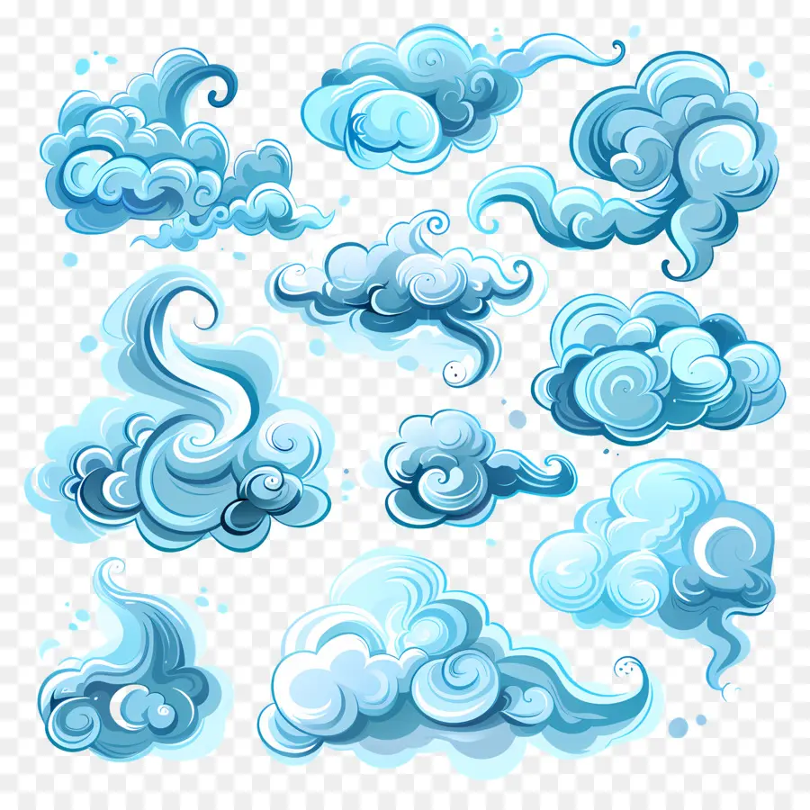 Nuages ​​bleus，Ciel PNG