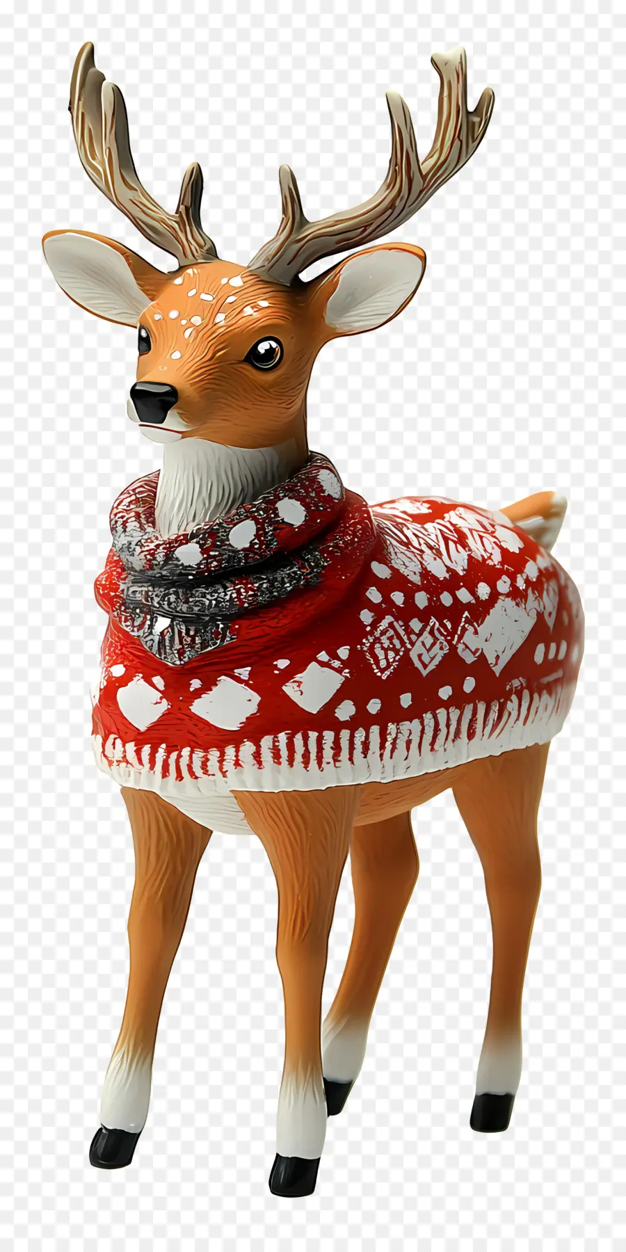 Cerf De Noël，Renne Mignon PNG