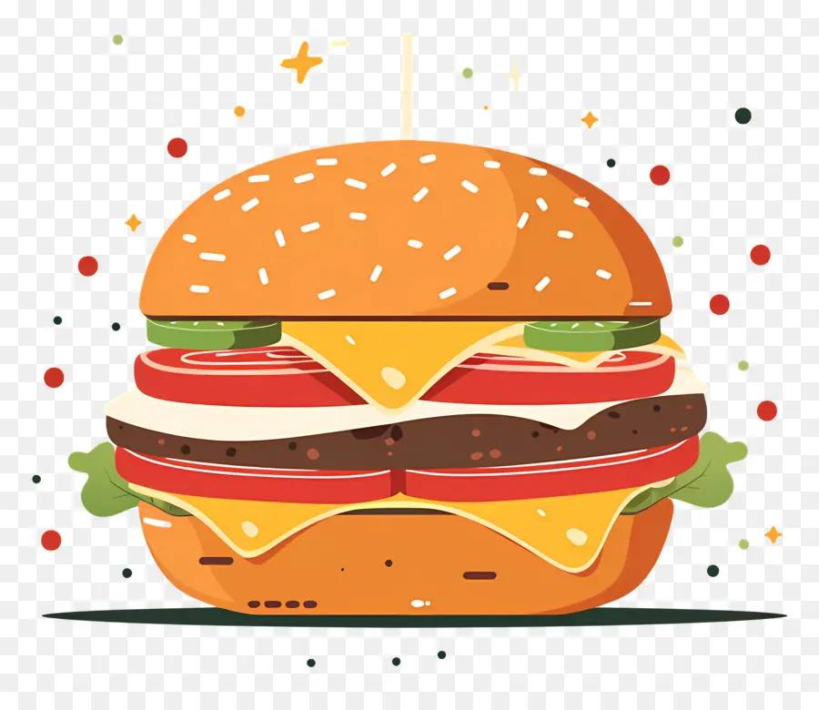 Logo De Hamburger，Explosion De Hamburgers PNG