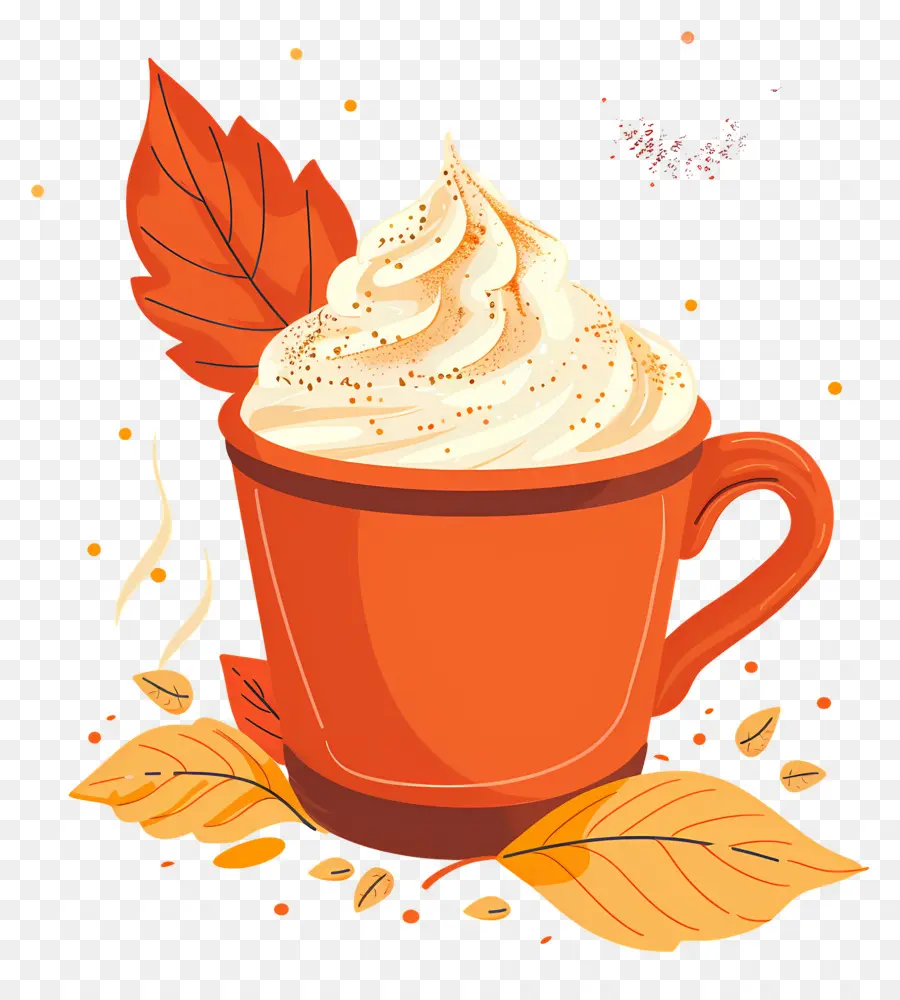 Café D'automne，Tasse à Café D'automne PNG