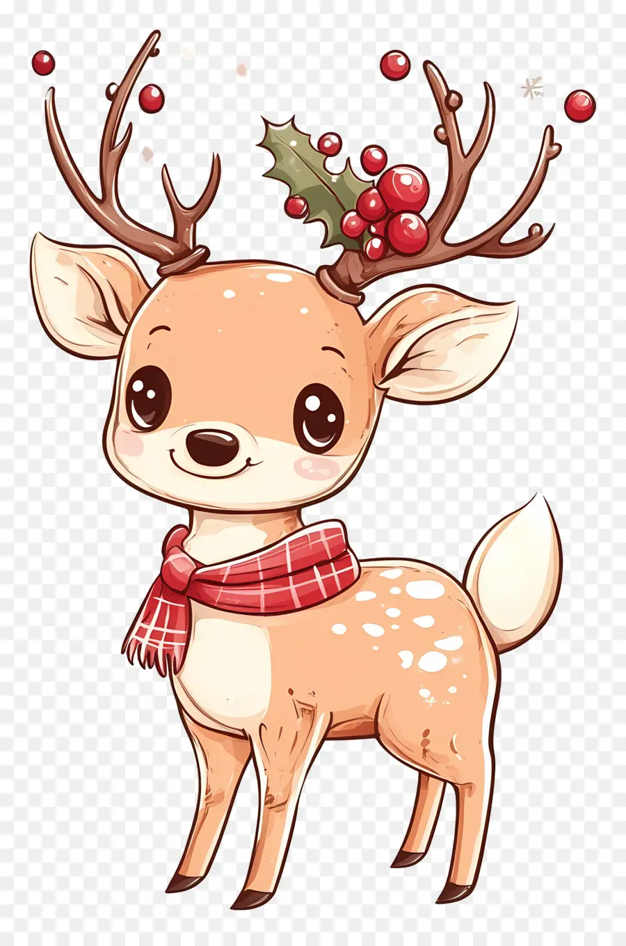 Cerf De Noël，Renne PNG