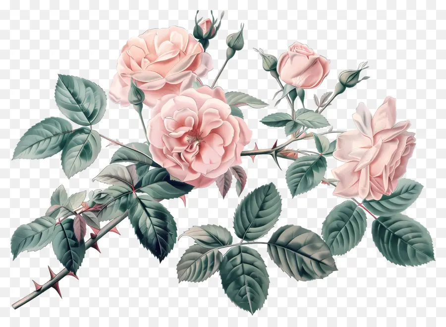 Roses Anciennes，Roses Roses PNG