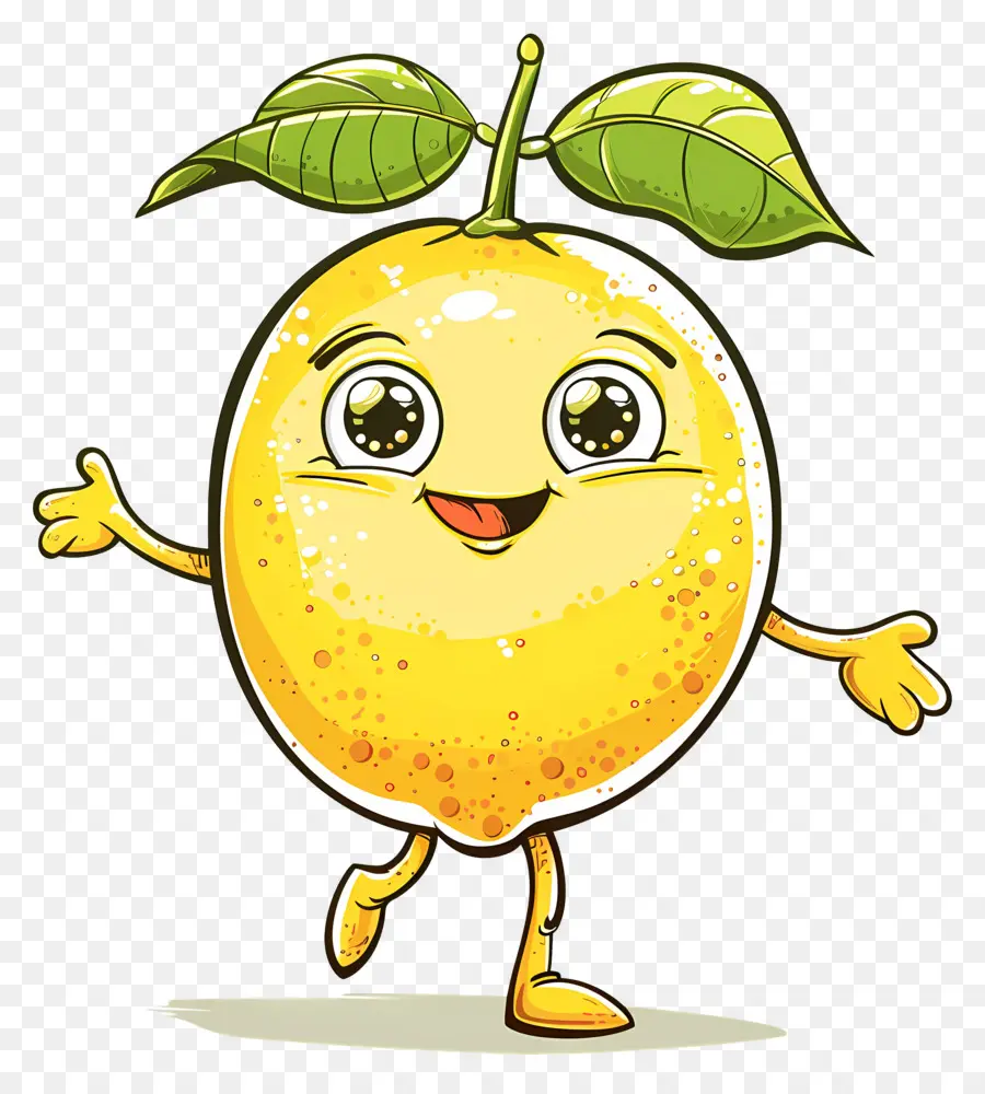 Citron Kawaii，Orange PNG