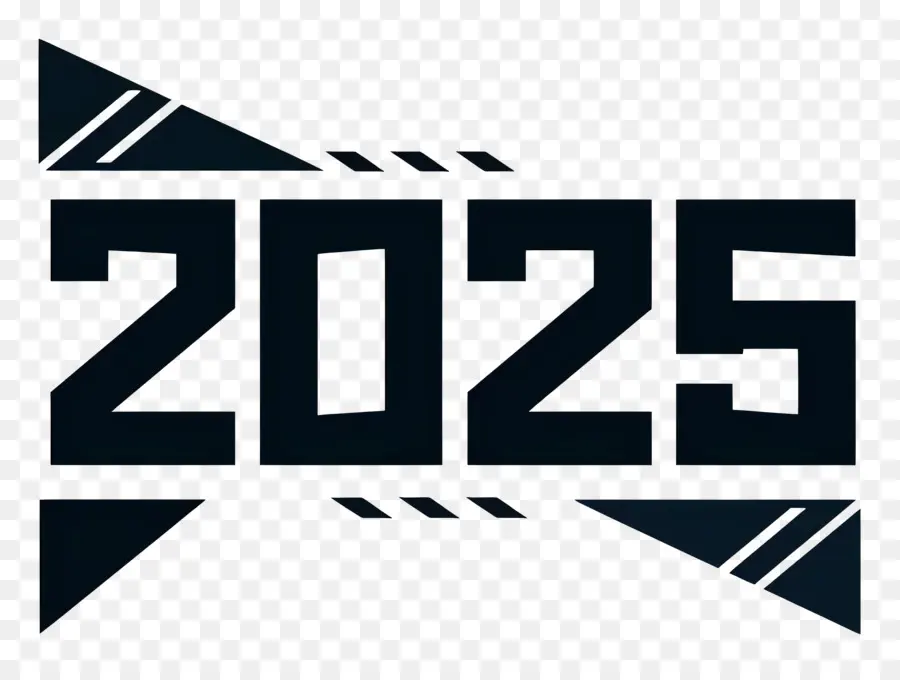 Nouvel An 2025，2025 PNG