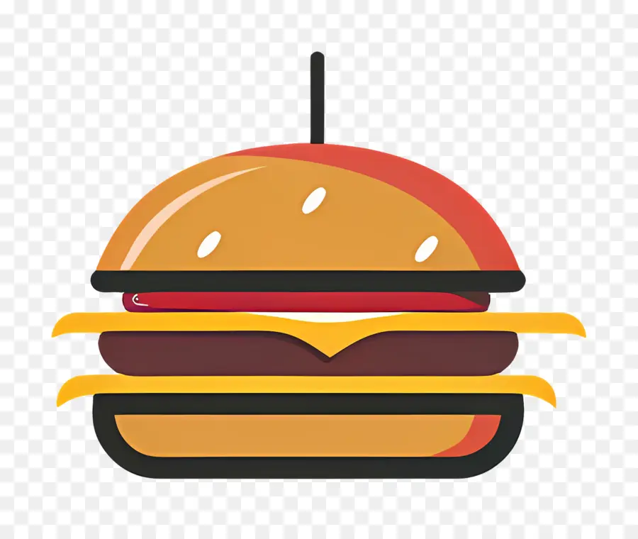 Logo De Hamburger，Hamburger Simple PNG