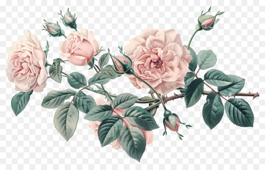 Roses Anciennes，Roses Roses PNG