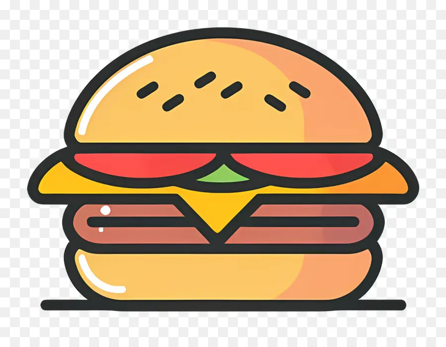 Logo De Hamburger，Hamburger Simple PNG