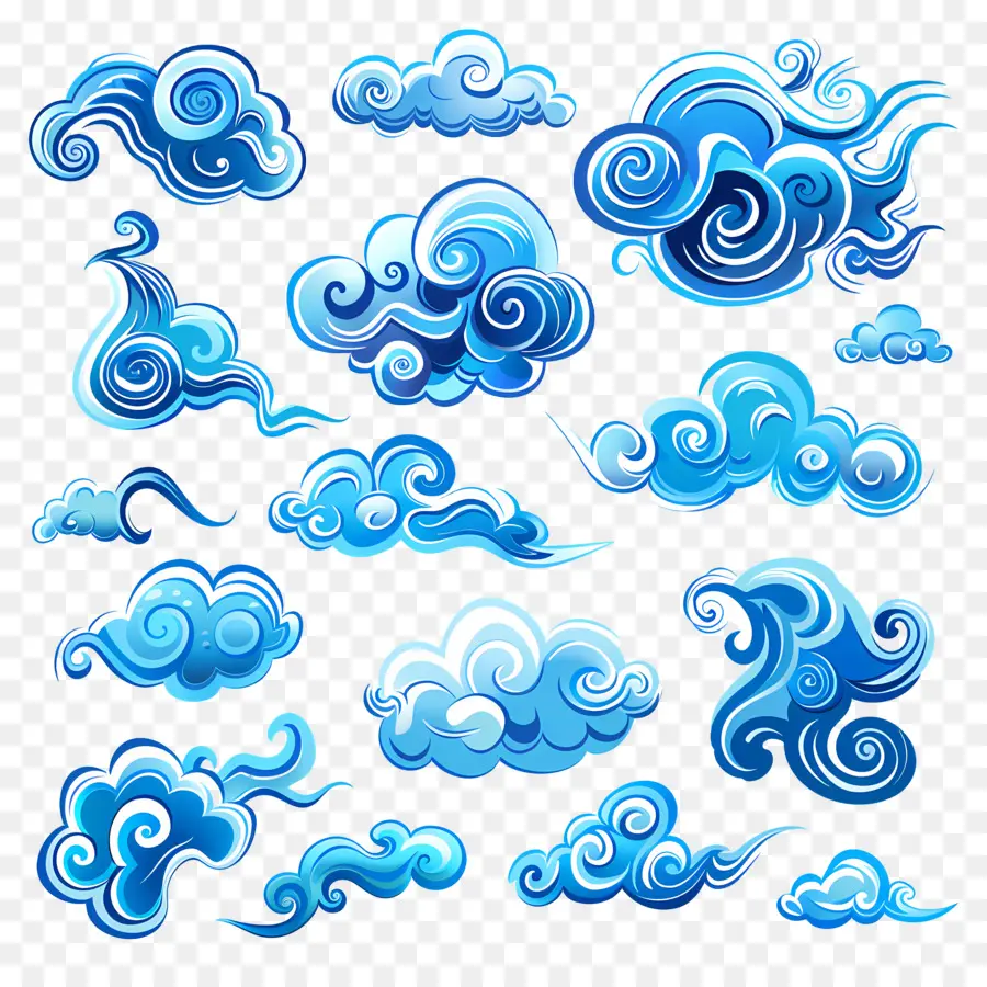 Nuages ​​bleus，Ciel PNG