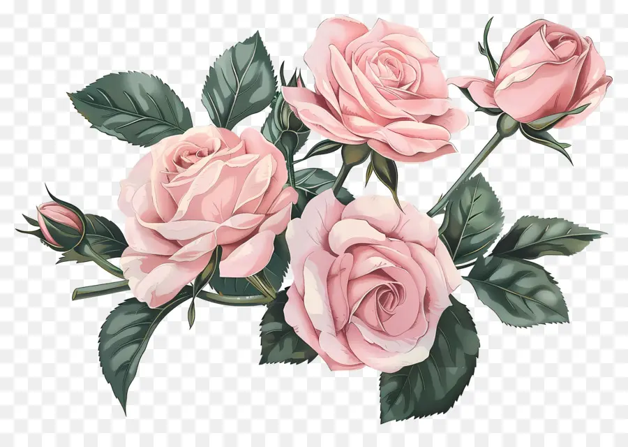 Roses Anciennes，Roses Roses PNG