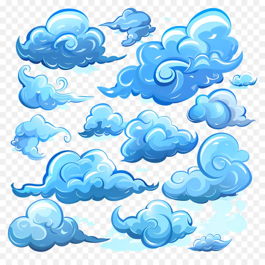 Nuages ​​bleus，Ciel PNG