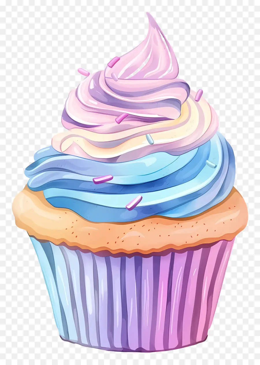 Petit Gâteau Mignon，Cupcake à La Cerise PNG