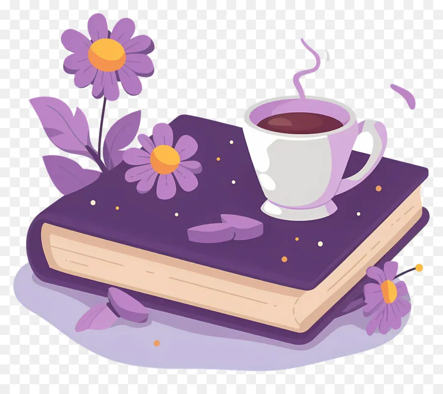 Livre Et Café，Livre Et Tasse PNG