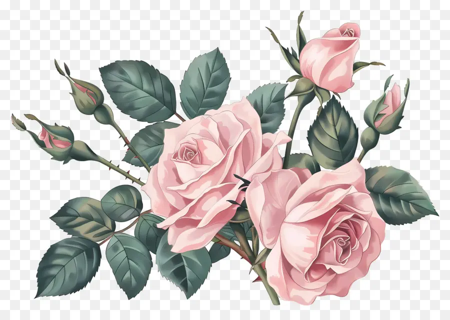 Roses Anciennes，Roses Roses PNG