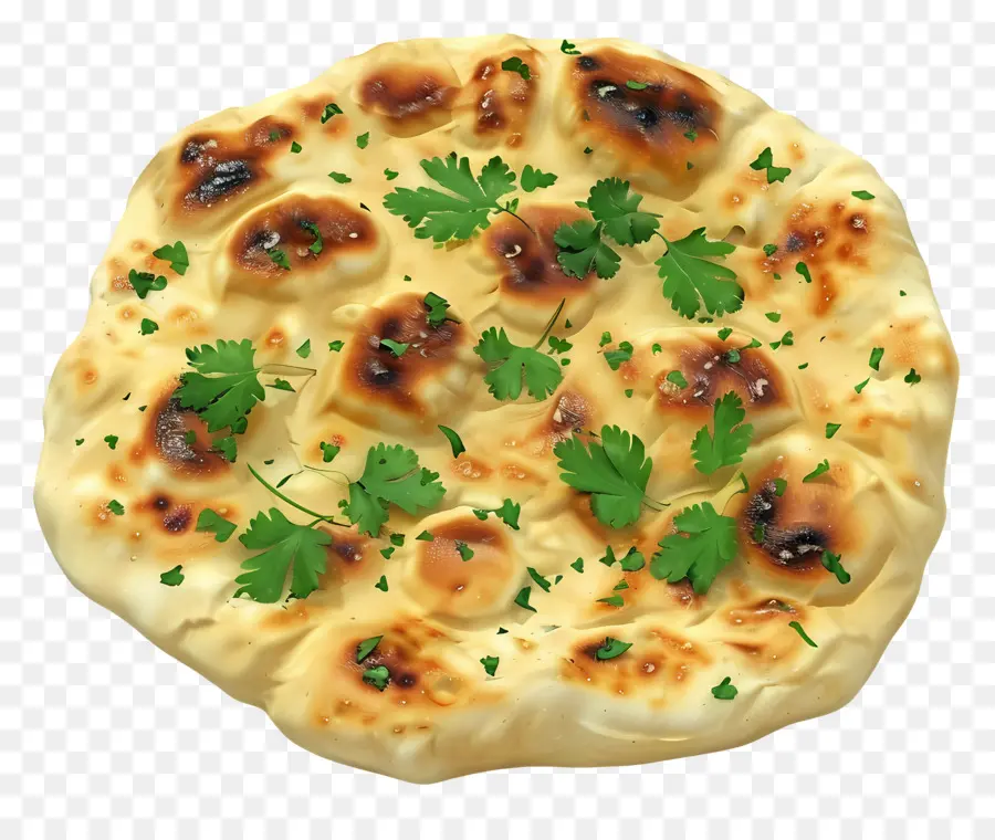 Pain Naan，Coriandre PNG