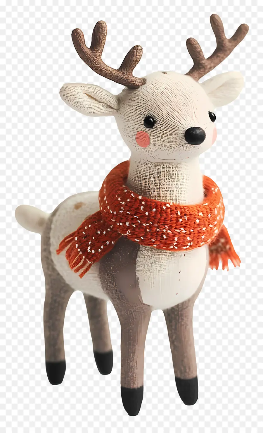 Cerf De Noël，Renne Mignon PNG