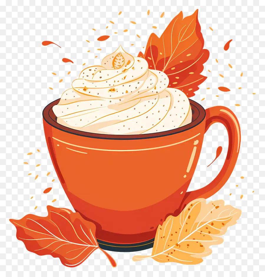 Café D'automne，Tasse à Café D'automne PNG