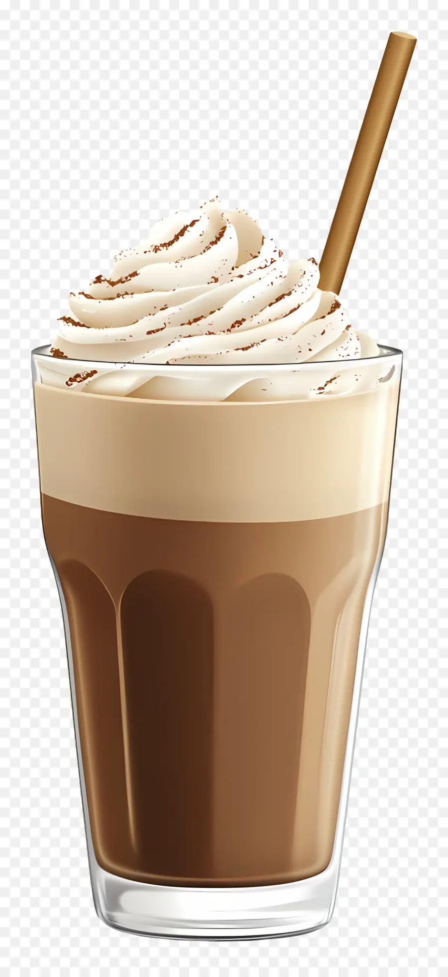 Frappuccino Au Moka，Café Glacé PNG