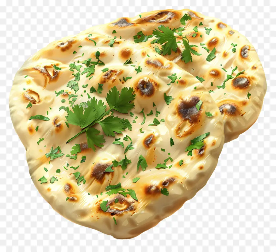 Pain Naan，Coriandre PNG