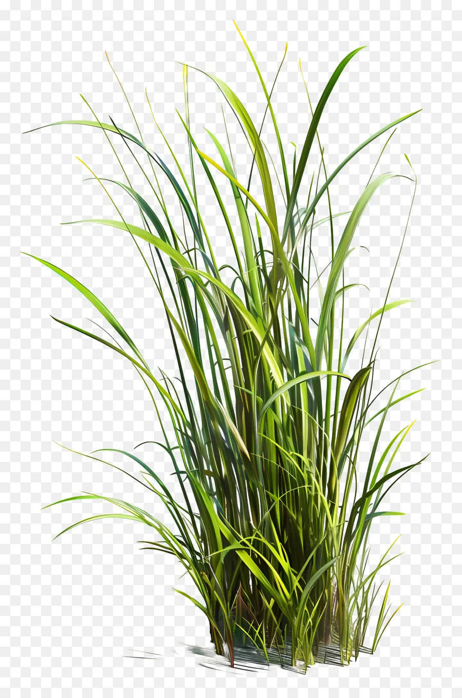 Plante D'herbe，Herbe Vert Vif PNG