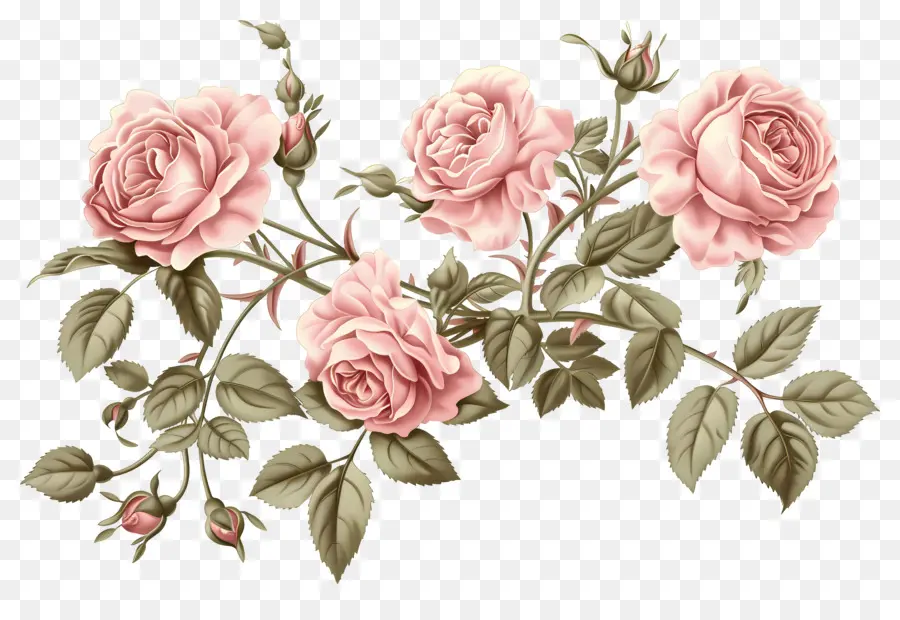 Roses Anciennes，Roses Roses PNG