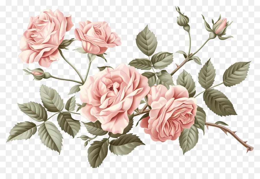 Roses Anciennes，Roses Roses PNG