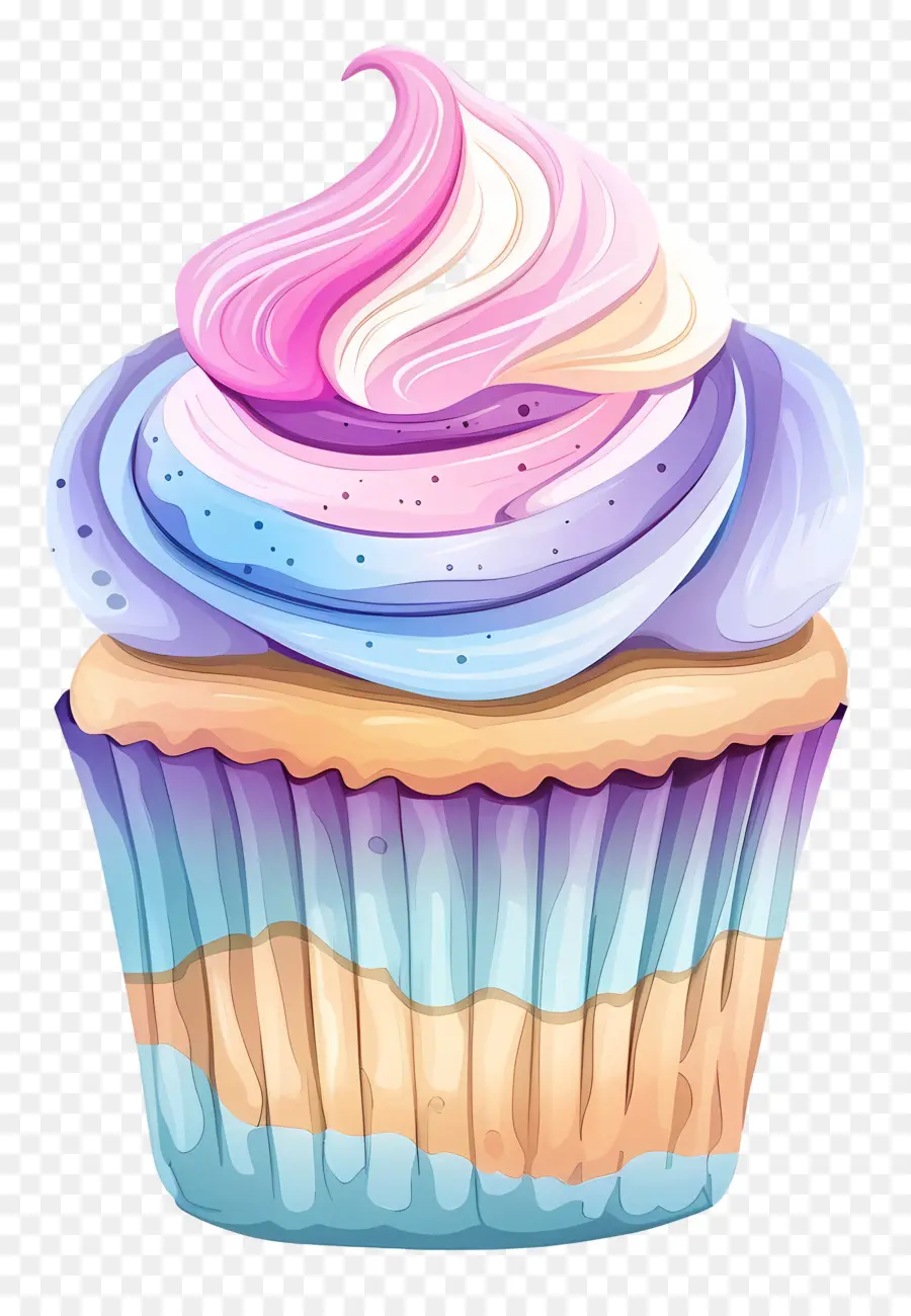 Petit Gâteau Mignon，Cupcake à La Cerise PNG