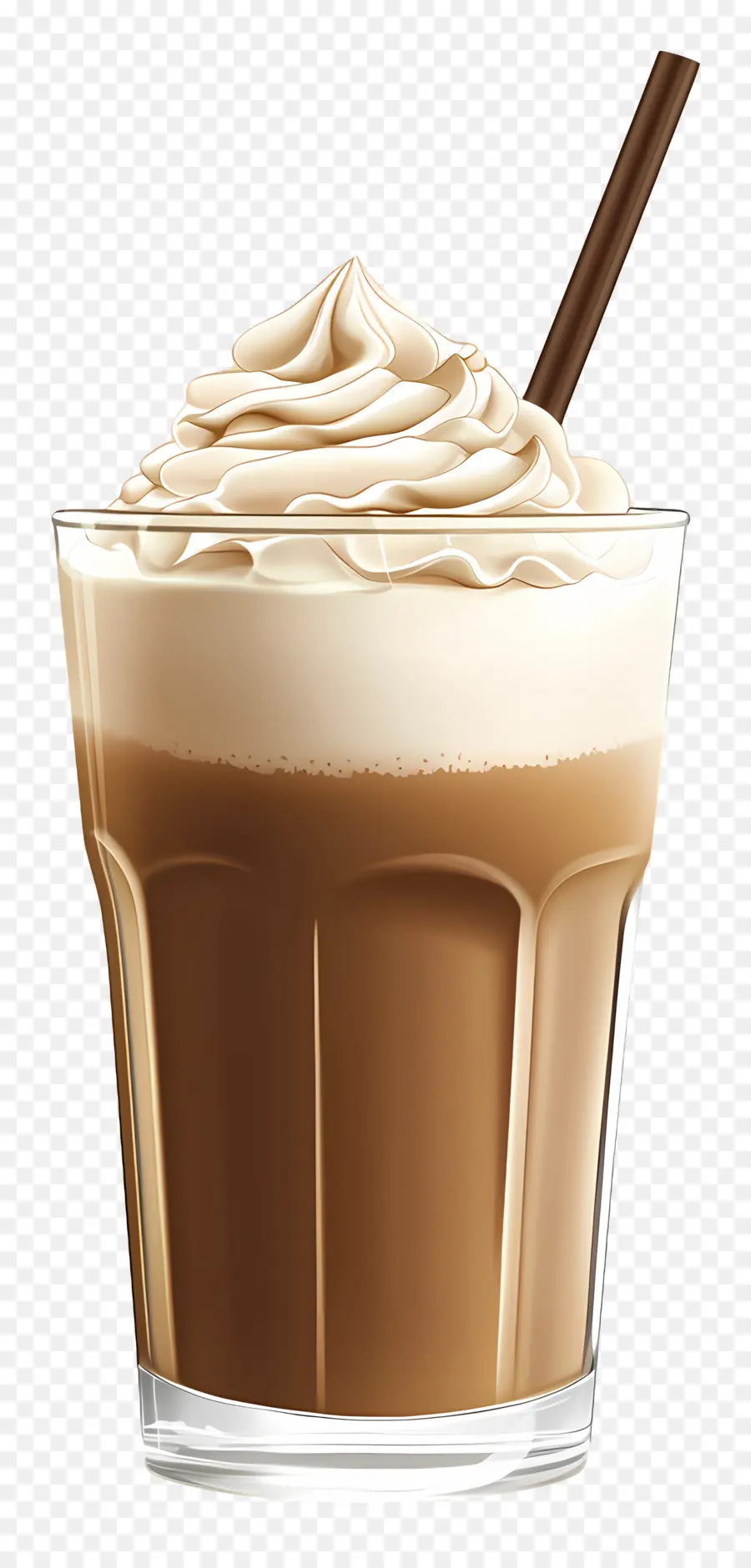 Frappuccino Au Moka，Café Glacé à La Crème PNG