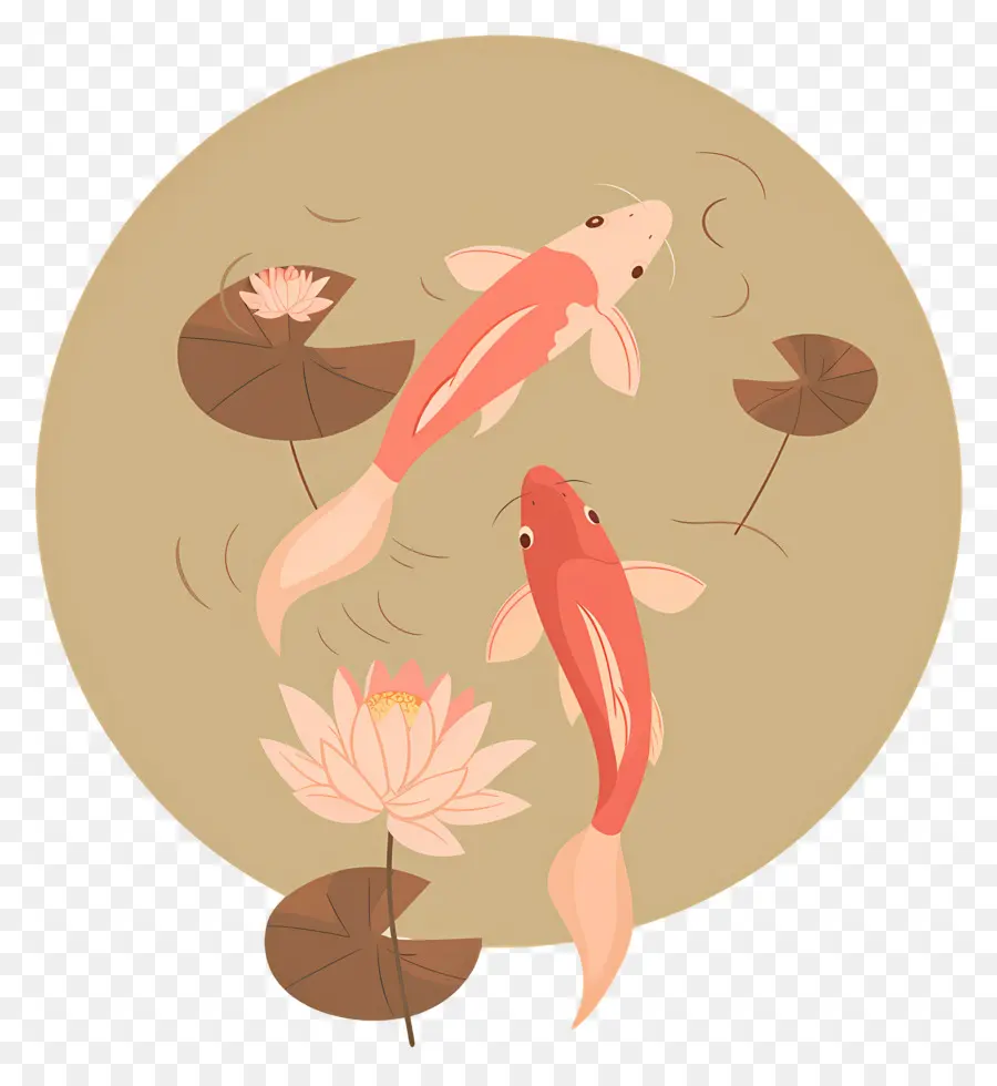 Poisson Koï，Poisson Koi PNG