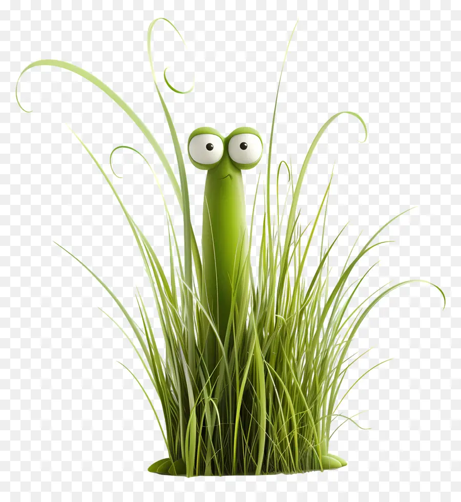 Plante D'herbe，Herbe De Dessin Animé PNG