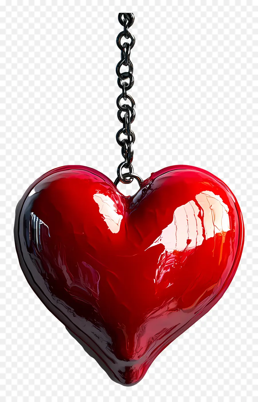 Amour Suspendu，Coeur Suspendu PNG