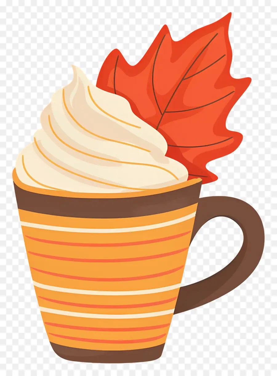 Café D'automne，Tasse à Café D'automne PNG