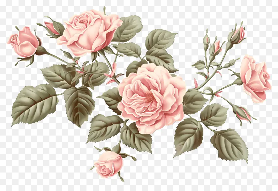 Roses Anciennes，Roses Roses PNG