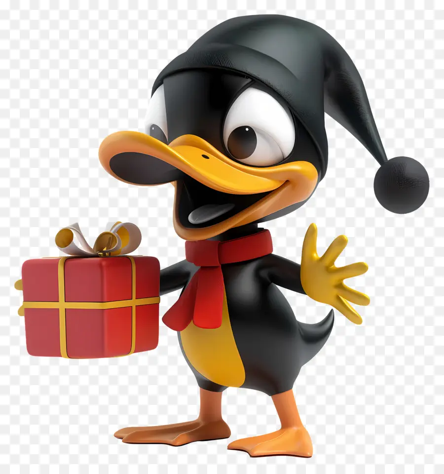 Daffy Canard，Canard Festif PNG