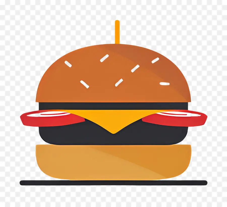 Logo De Hamburger，Hamburger Simple PNG