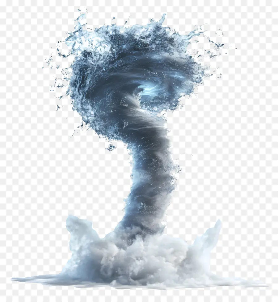 Spirale D'eau，Tornade D'eau Réaliste PNG