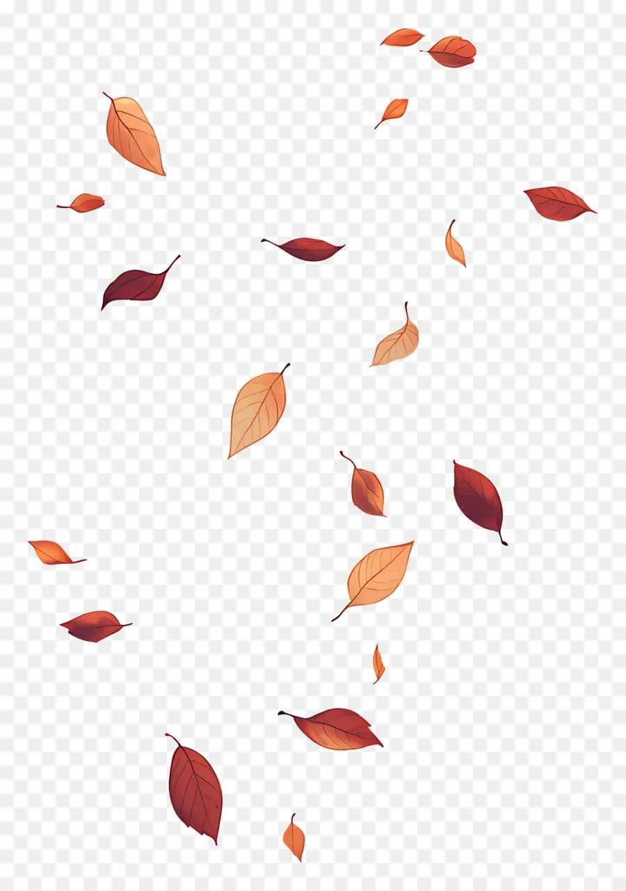 Feuilles D'automne，Feuilles Qui Tombent PNG