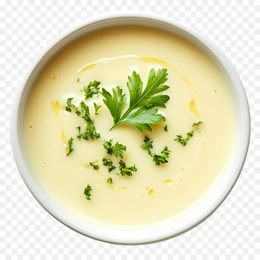 Vichyssoise，Soupe à La Ciboulette PNG