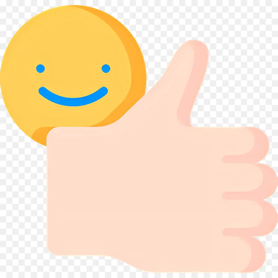 Pouce Levé Emoji，Emoji Pouce Levé PNG