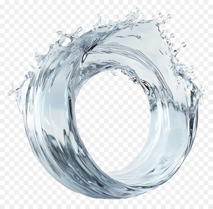 Tourbillon D'eau，Anneau D'eau PNG