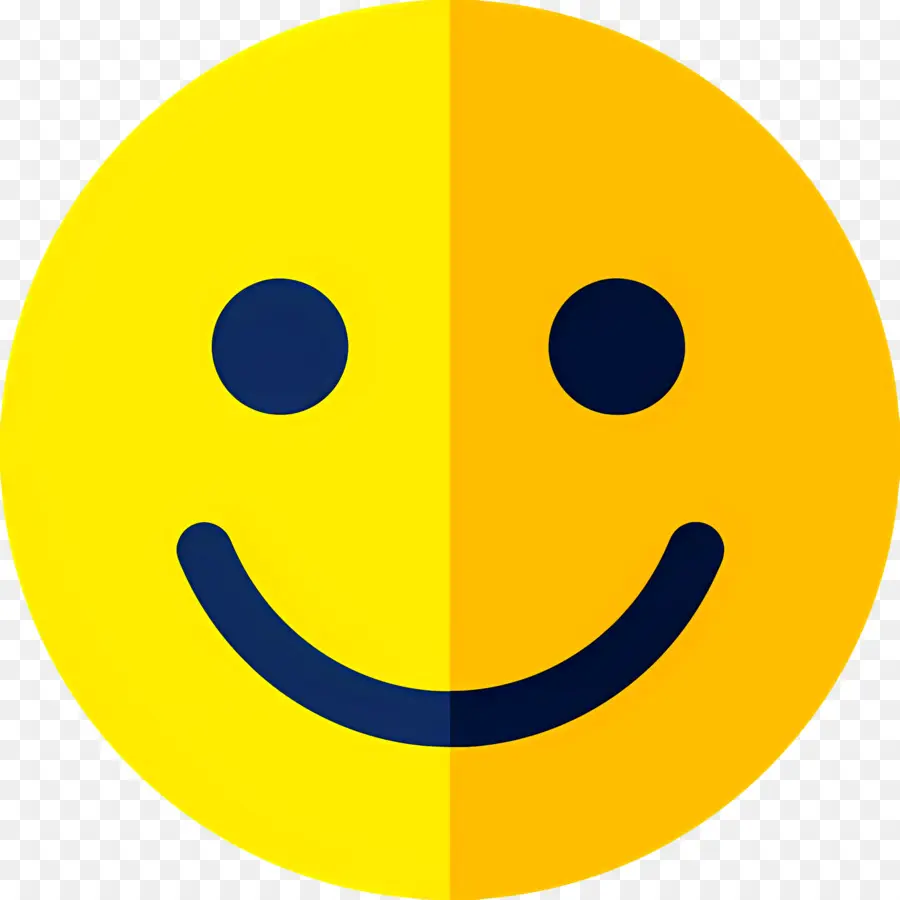 Sourire Emoji，Visage Souriant Jaune PNG