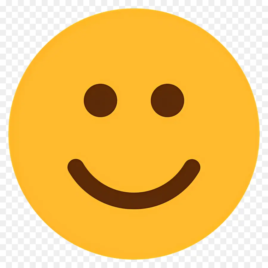 Sourire Emoji，Visage Souriant Dessiné à La Main PNG