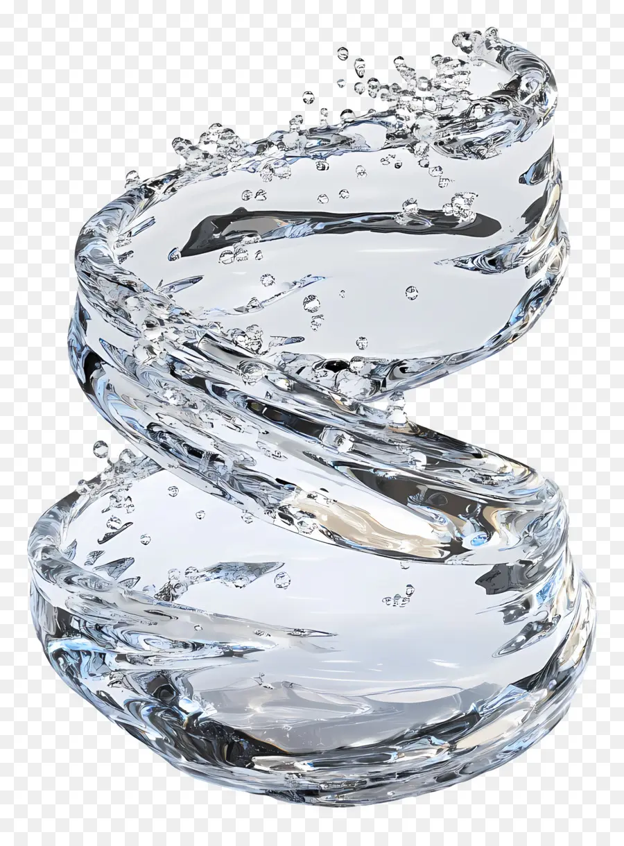 Spirale D'eau，Spirale D'eau Transparente PNG