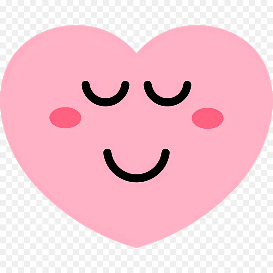 Emoji Coeur，Coeur Souriant PNG