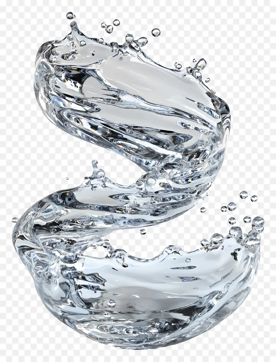 Spirale D'eau，Spirale D'eau Transparente PNG