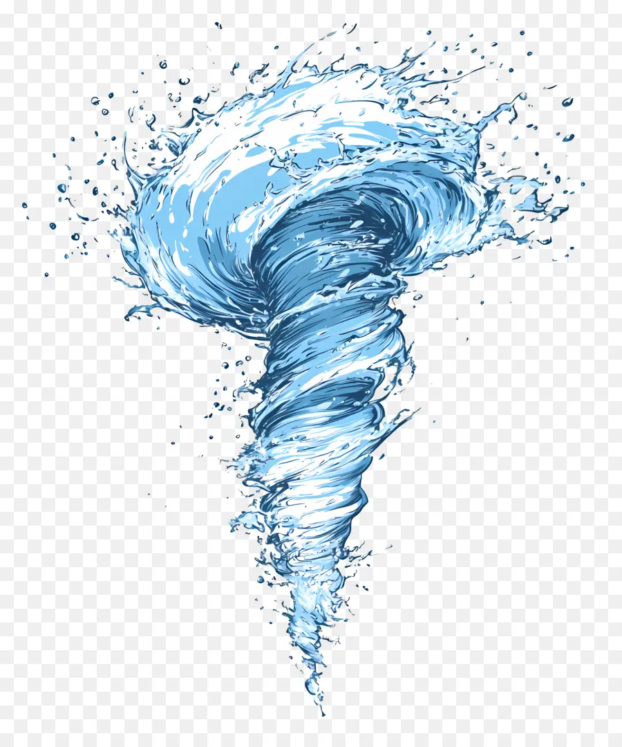 Spirale D'eau，Tornade D'eau PNG