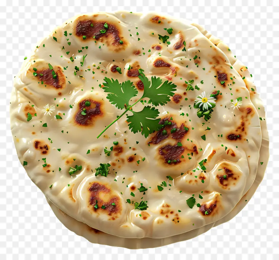 Pain Naan，Coriandre PNG