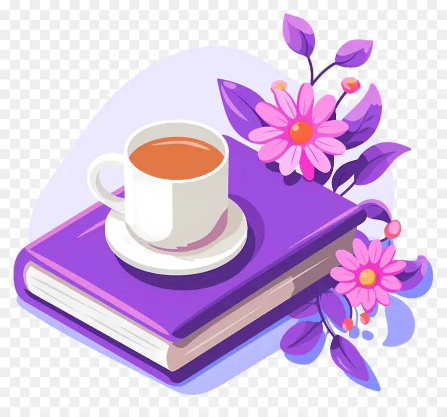 Livre Et Café，Livre Et Tasse PNG