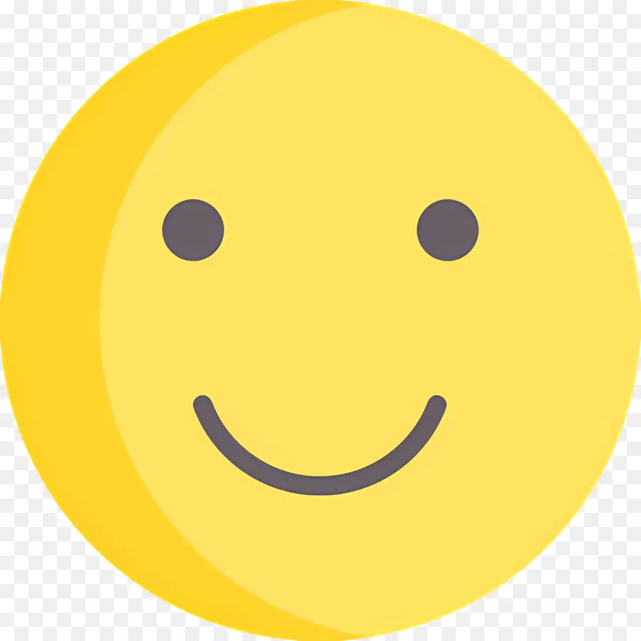 Sourire Emoji，Visage Souriant Dessiné à La Main PNG